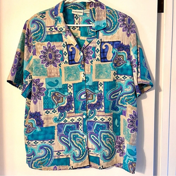 Alfred Dunner  Short Sleeve Blouse - Picture 1 of 3